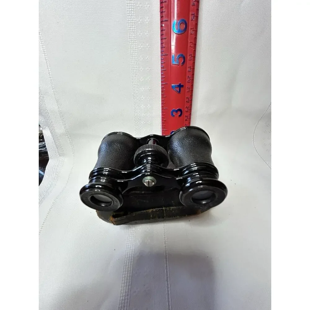 Antique Lemaire Fabt Paris Opera Glasses with Case - French Binoculars c. 1880's
